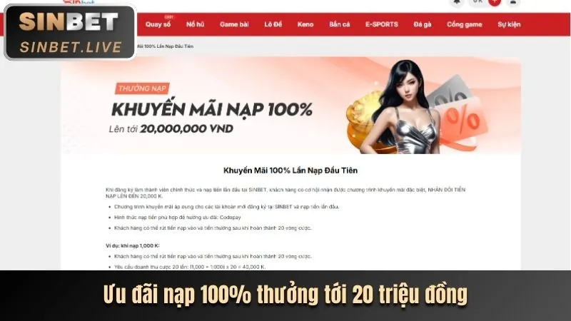 Khuyến mãi nạp tiền hàng ngày